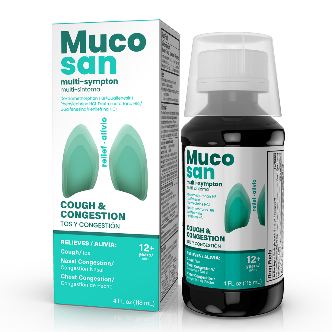 Mucosan Multi-Symptom Cough and Congestion