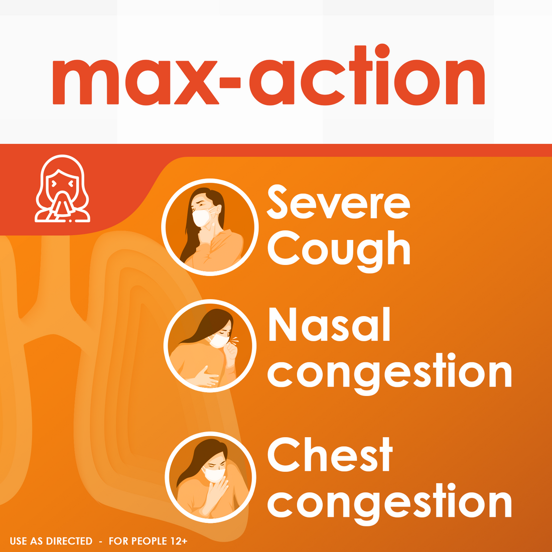 Mucosan Max Action Cough & Severe Congestion
