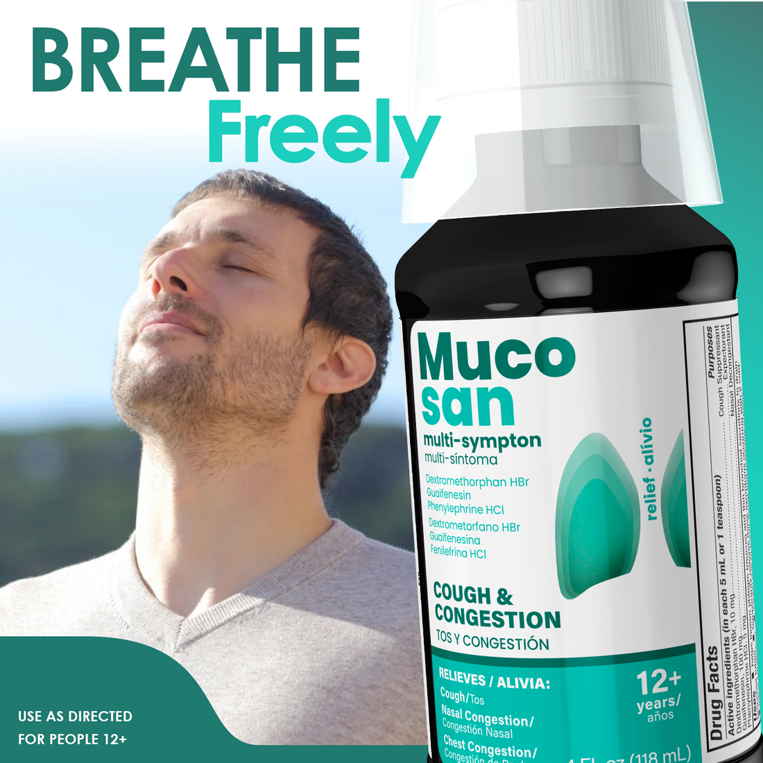 Mucosan Multi-Symptom Cough and Congestion