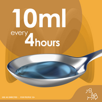 Mucosan Honey Flavor Cough & Congestion Medicine